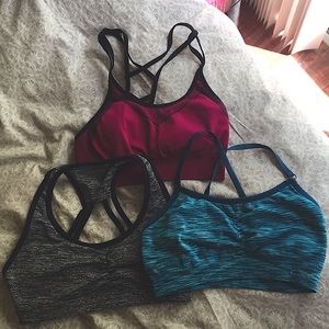 3 Sport Bra Tops